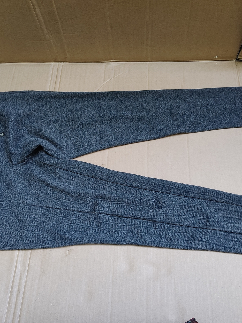 INC International Concepts Charcoal Herringbone Knit Pants